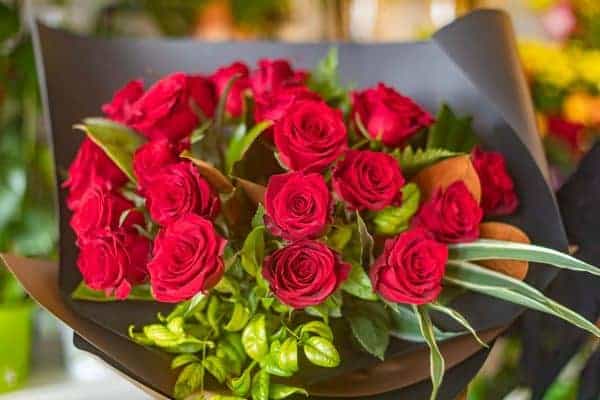 Red Roses - Wrapped Simply - Image 2