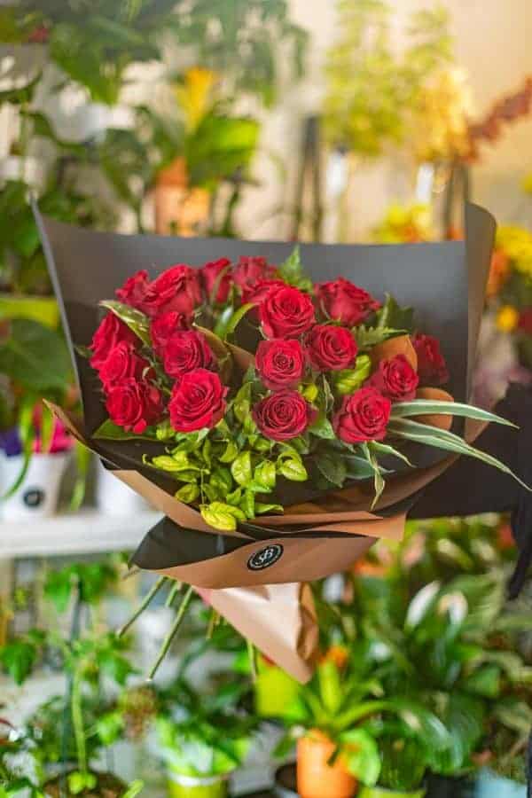 Red Roses - Wrapped Simply