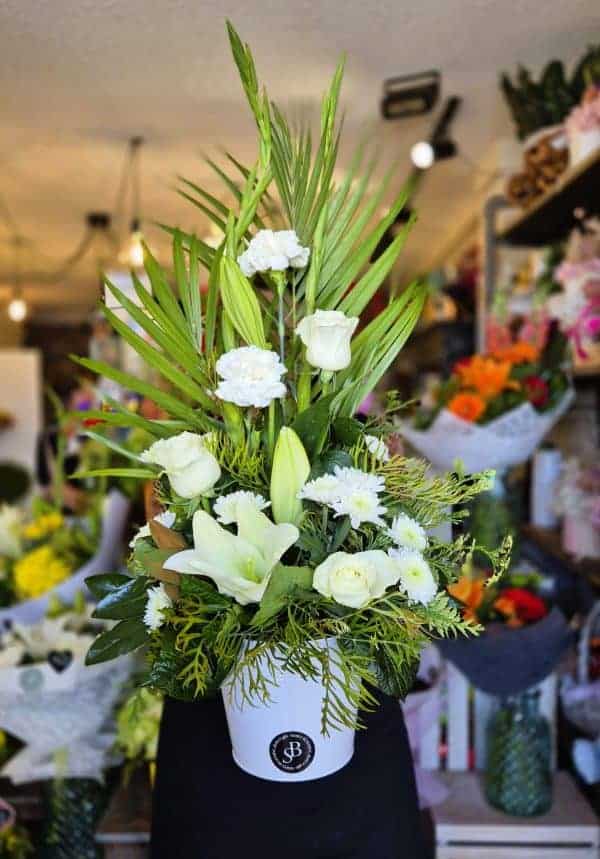 Neutral Flower Arrangement