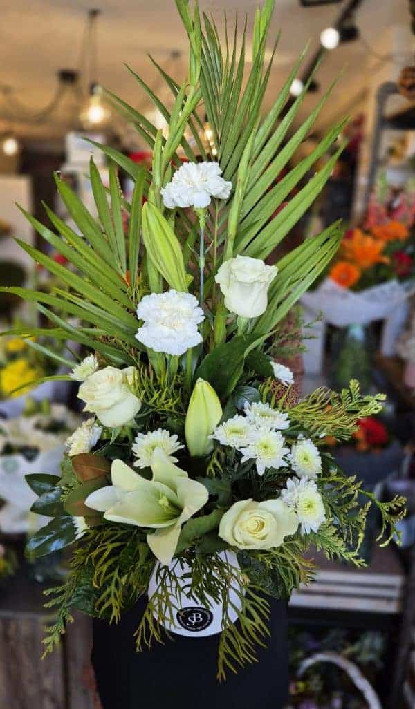 Neutral Flower Arrangement - Image 2