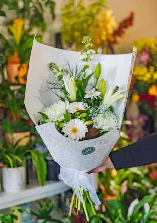 Neutral Bouquet of Flowers