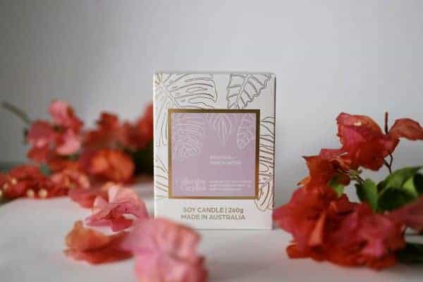 Patchouli and Sandalwood Soy Candle - Image 2
