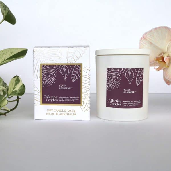 Black Raspberry Soy Candle - Image 3