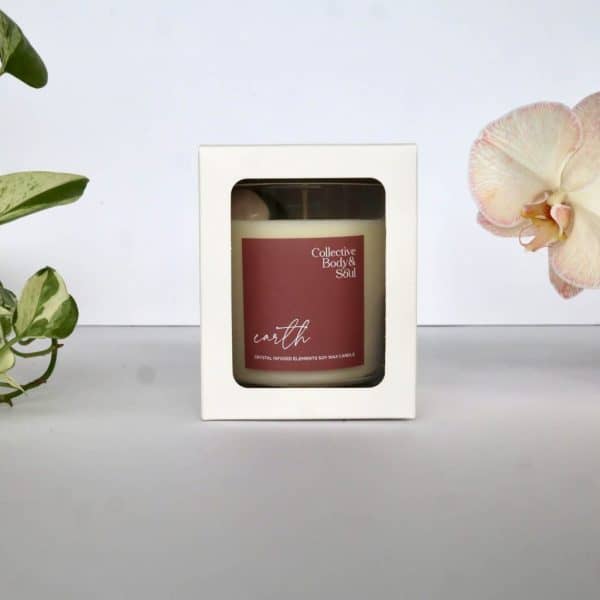 Crystal Soy Candle - Earth Signs (Taurus, Virgo, Capricorn) - Image 2