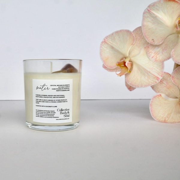 Crystal Soy Candle - Water Signs (Cancer, Scorpio, Pisces) - Image 2