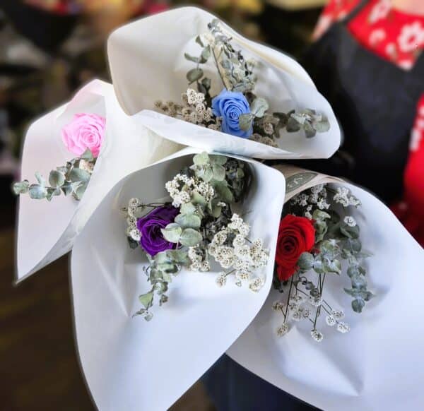 Forever Rose Wrapped with Botanicals - Image 2