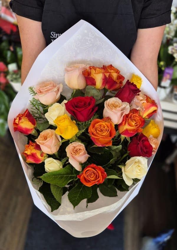 Mixed Roses - Wrapped Simply