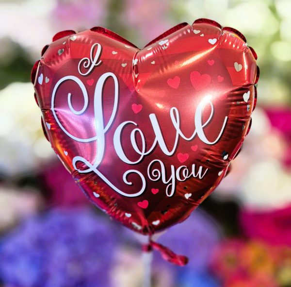 9-inch Balloon - I Love You or Happy Birthday