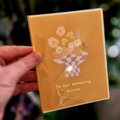 1. amazing mama greeting card