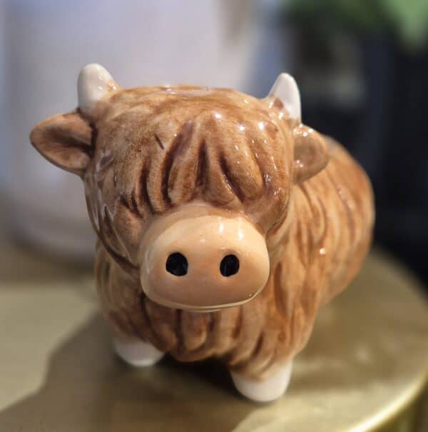 Highland Cow Planter