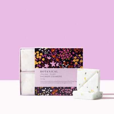 1. shower steamers ylang ylang lavender