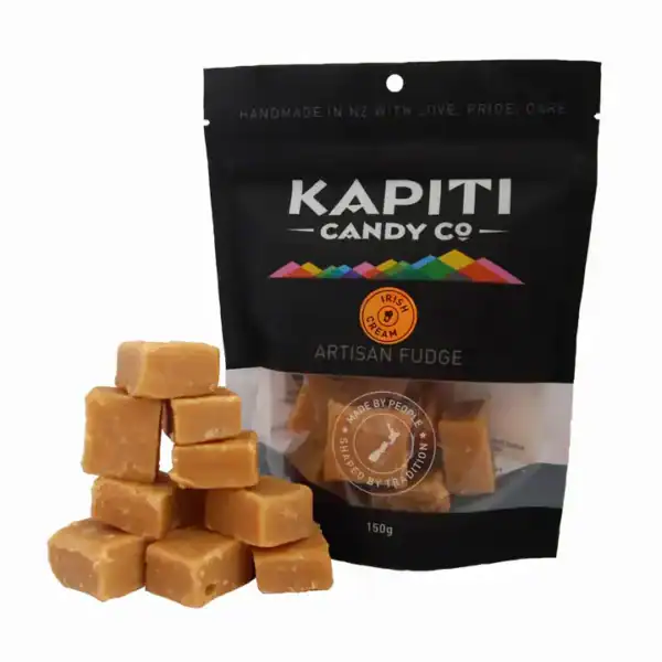 Fudge_IrishCream_720x Delicious handcrafted artisan fudge from Kapiti Candy Co, made in NZ with love and traditional recipes.