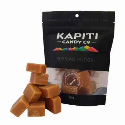 Delicious handmade Russian fudge by Kapiti Candy Co, perfect sweet treat in NZ.