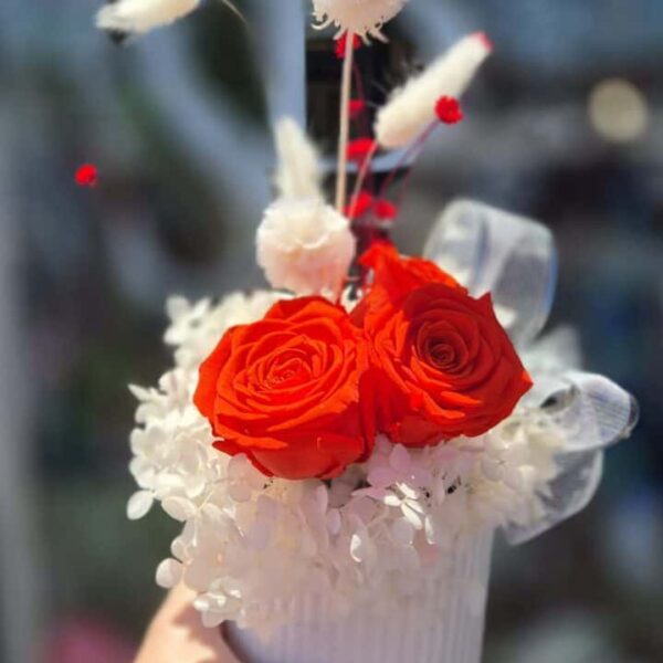 Valentines Dried Rose arrangement 2